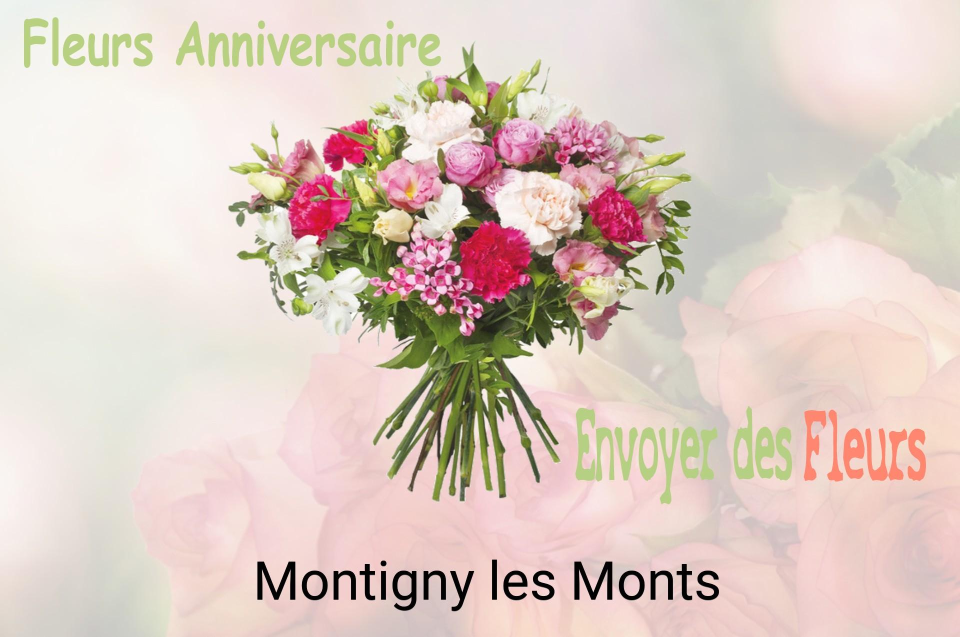 Bouquet de fleurs d’anniversaire livré à Montigny-les-Monts