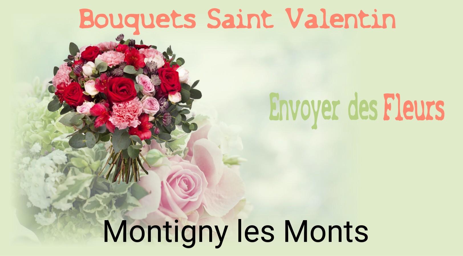 Roses de Saint-Valentin livrées à Montigny-les-Monts